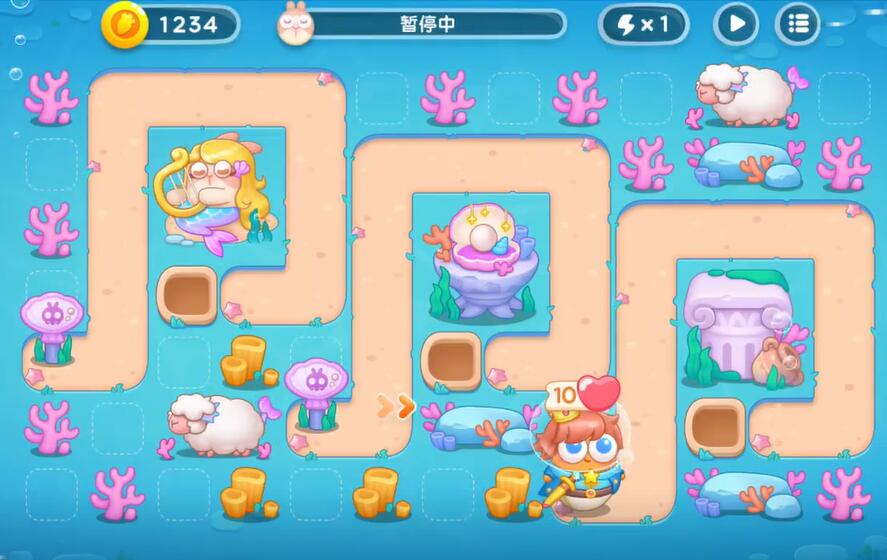 萝卜4海女儿65关通关技巧分享