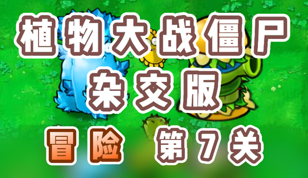 《植物大战僵尸》杂交版7关通关攻略