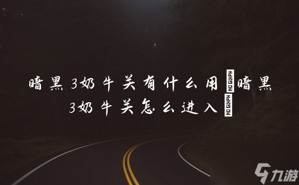 《暗黑破坏神3：奶牛关的作用与价值解析》