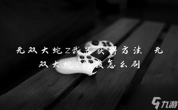 《无双大蛇Z：武器获取攻略全解析》