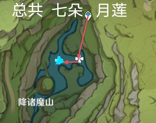 原神月莲采集地点全面解析：路线图详览攻略