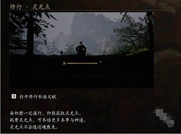 《探索黑神话悟空中的招式修行灵光点功能解析》
